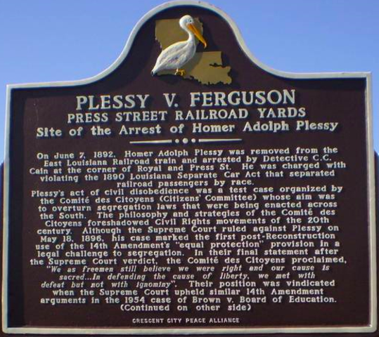 Plessy v Ferguson