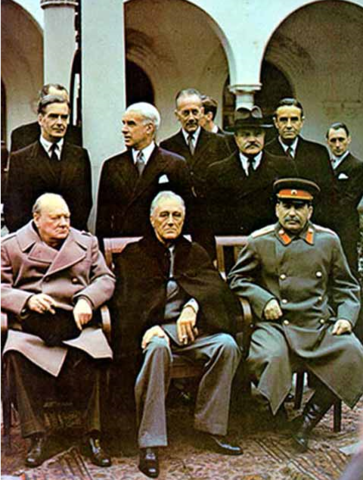 Ouverture de la conférence de Yalta