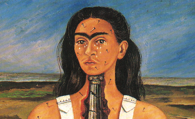 Kahlo pinto "La Columna Rota"