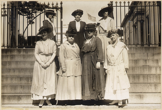 National American Woman Suffrage Association in 1890