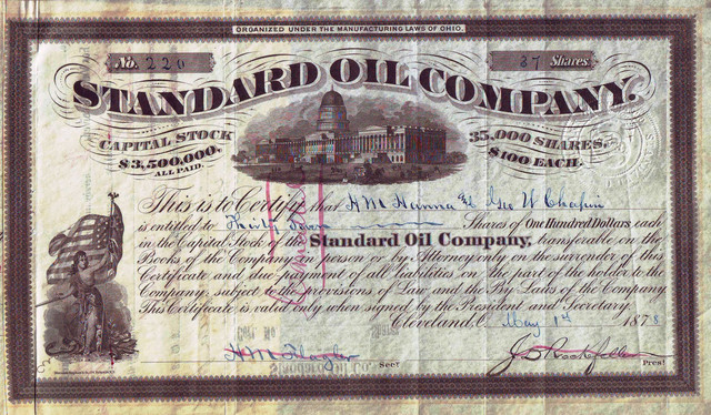 Standard Oil Ccompany and Trust 1863