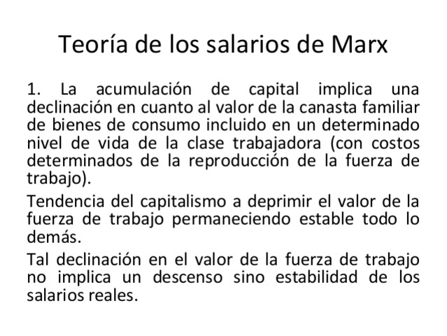 Acumulación, salarios y desempleo
