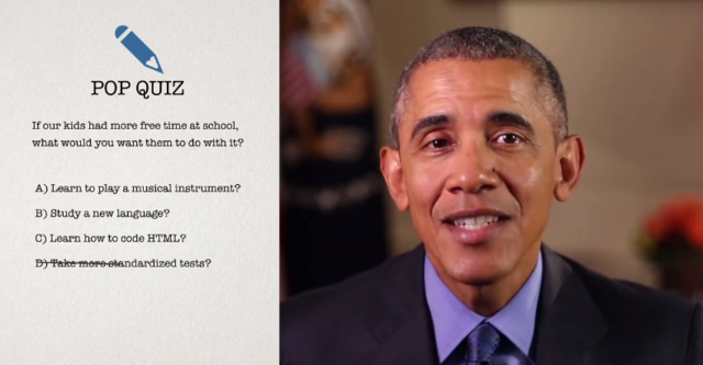 "Too-Much-Testing" Movement