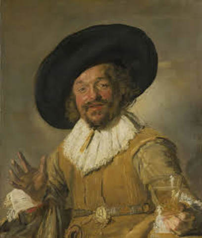 De vrolijke drinker - Frans Hals