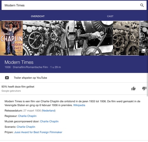 Charlie chaplin modern times