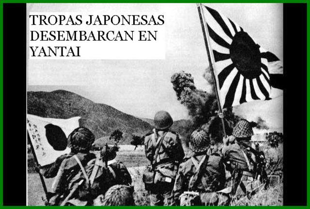 Japón inicia una guerra con China