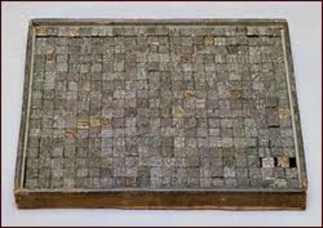 Bi Sheng's Printing System