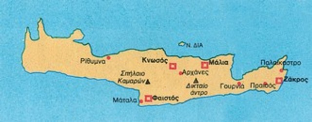 Εμφάνιση μινωικών ανακτόρων