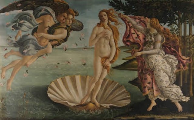 De geboorte van Venus