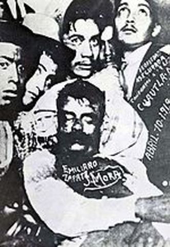 Emiliano zapata es acribillado por Jesús Guajardo