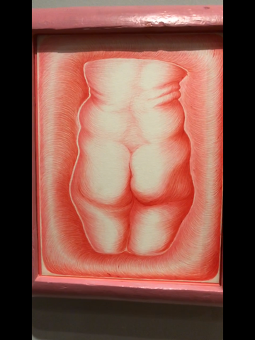 Kunstwerk dikke reet