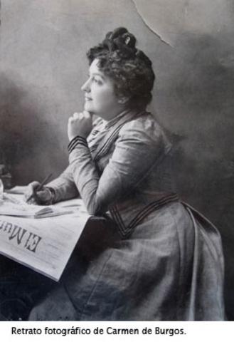 Carmen de Burgos."Columbine" Periodista. España.