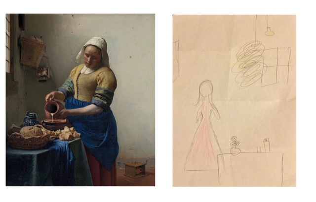 Les (deel 1) Het melkmeisje