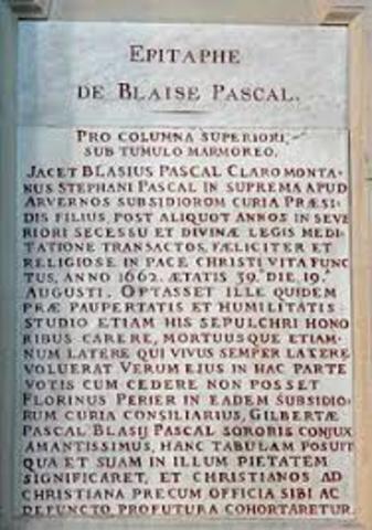 Pascal writes an Essay