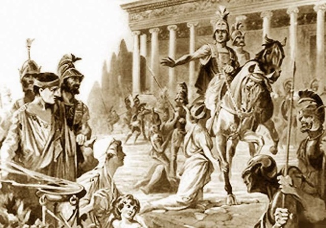 Alejandro Magno se convierte en rey de Grecia