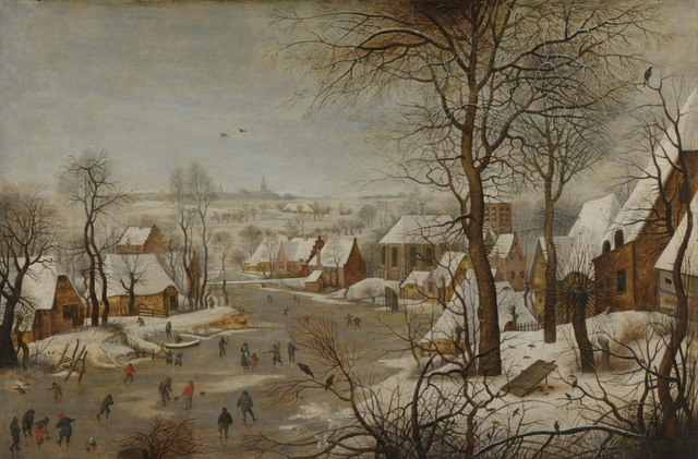 Winterlandschap met vogelval - Pieter Bruegel de Oude