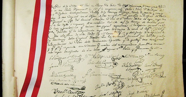 ACTA DE INDEPENDENCIA DE PERÚ