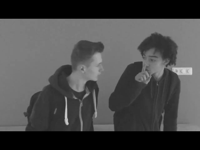 “Ssssh... You talk to much”