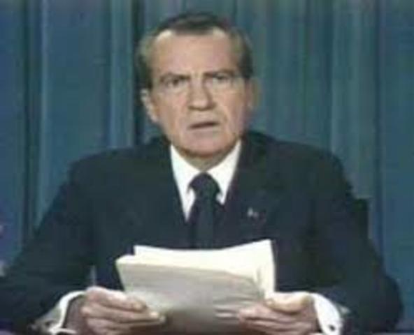 President Nixon's Resignation