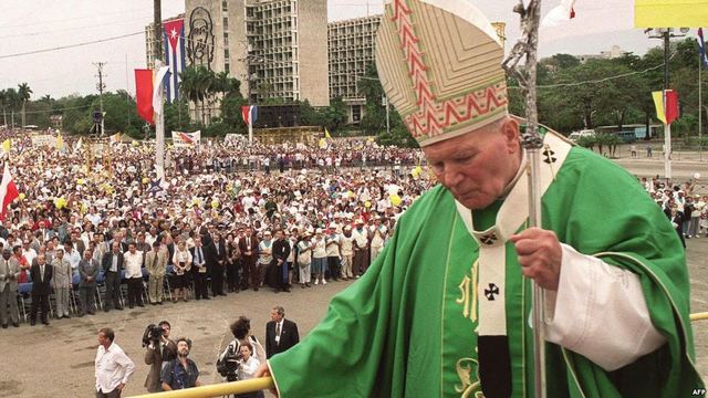 Juan Pablo II en Cuba