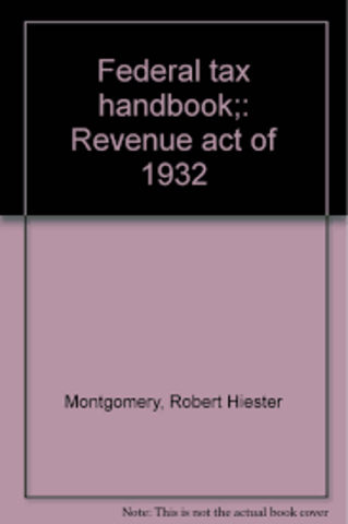 Revenue Act of 1932
