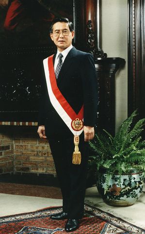 Fujimori, presidente de Perú