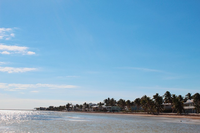 Yo viajé a las llaves de la Florida con mi familia durante el descanso