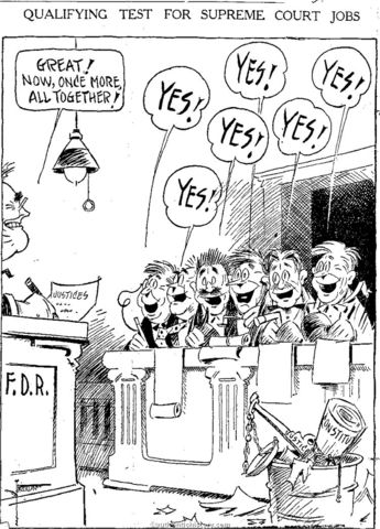 FDR Court Packing Scandal