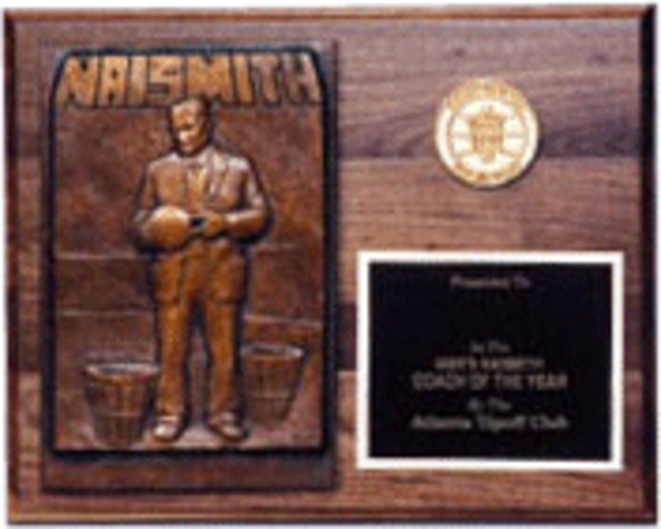 Awarded Naismith College Coach of the Year.