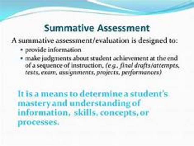 Summative Evaluation