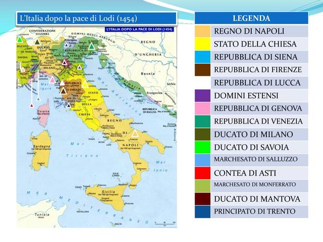 Pace di Lodi. Sancita la politica dell'equilibrio nella Penisola Italiana