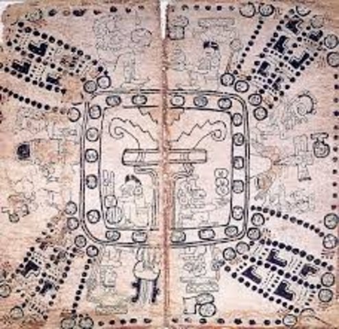 Codex in the Mayan Region (5th Century)