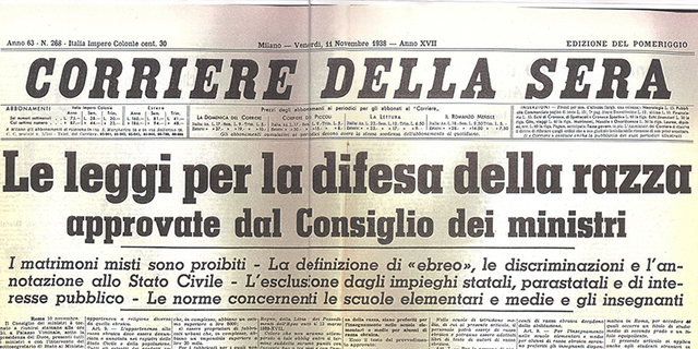 Leggi razziali in Italia