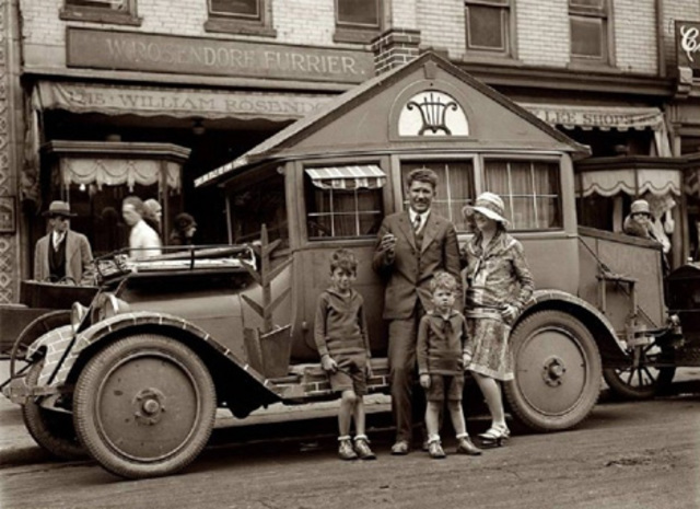 How were the mobile home evolved