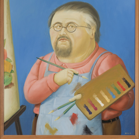 El Autoretrato de Botero
