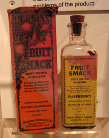 Fruit Smack was invented.