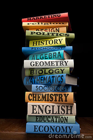 Fui a la escuela por el primero tiempo.