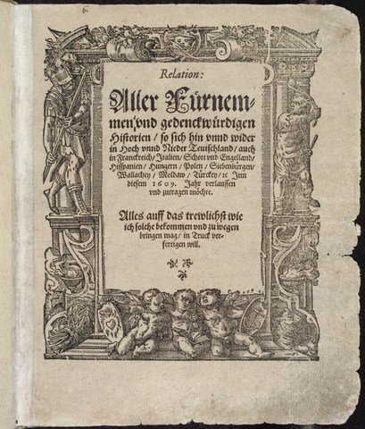 First Official Newspaper Written and Distributed