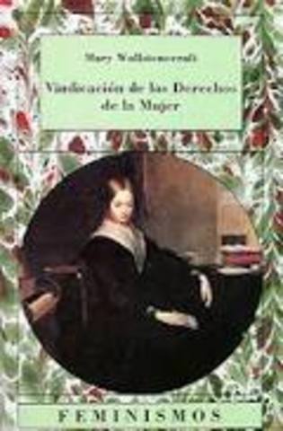 "Vindicación de los derechos de la mujer" de Mary Wollstonecraft