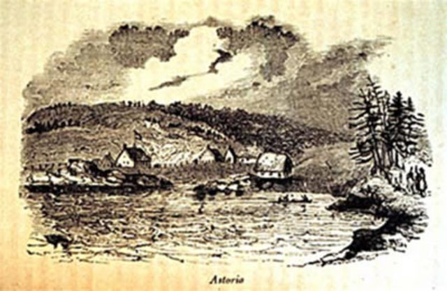 Pacific Northwest claimed by Spain