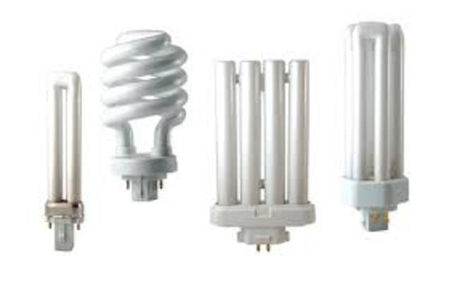 Fluorescent Lamps on Display