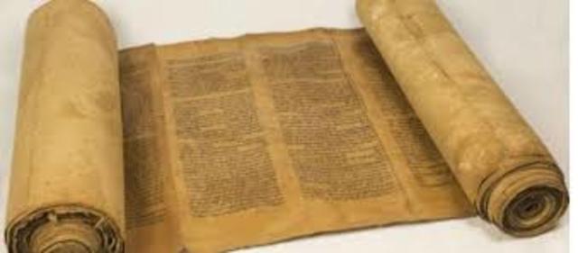 Πρώτη γραφή σε πάπυρο