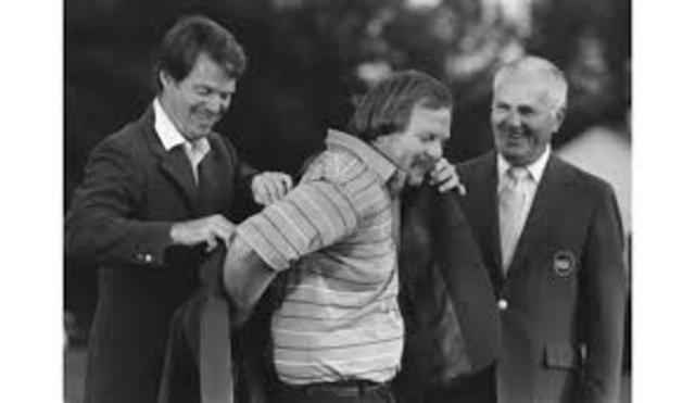 First winner of the Masters