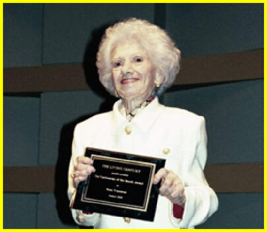 The last survivor of the Triangle Fire, Rose Freedman, dies at 107.