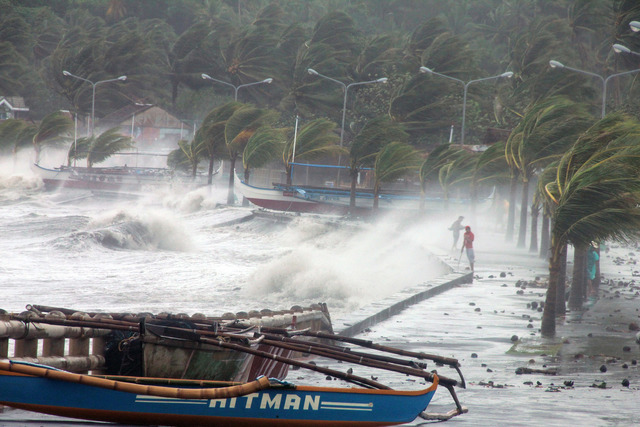 Tifón Haiyán en Filipinas