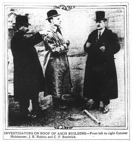 “The Triangle Shirtwaist Factory passes a routine fire inspection.” -famous-trials.com