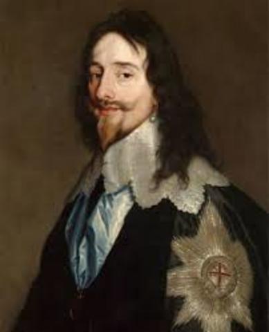 King Charles I surrenders in Scotland