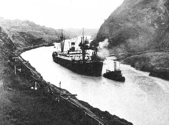 Opening of the Panama Canal