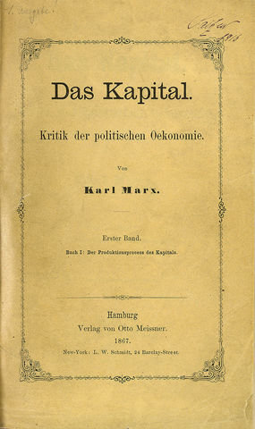 First Volume of Das Kapital is Published