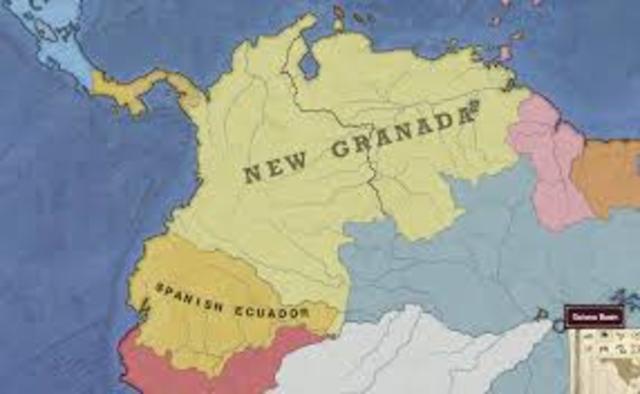 Simon Bolivar Declines Offer to be Leader of New Granada.